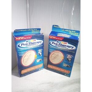 Discontin. Icy Hot Pro-Therapy Pain Relief System Hot Pack Refills Pack lot of 2